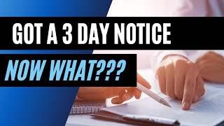 3Day Notice to Vacate What Every Tenant Should Know [upl. by Carey749]