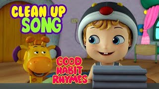 Clean Up Kids Song for preschool and Kindergarten  Infobells [upl. by Setiram846]