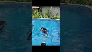 shakila ikut try scuba di kadena anyer anakbahagia anakindonesia [upl. by Alacim]