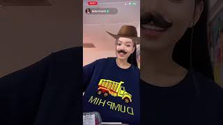 Bella Poarch  TikTok Live  24 OCT 2023 [upl. by Enirak]