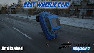 BEST WHEELIE CAR On Forza Horizon 4 [upl. by Niltiak571]