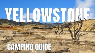 2024 CAMPING Guide to YELLOWSTONE  UPDATES [upl. by Lindley]