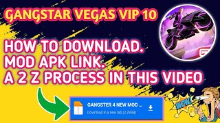 Gangstar Vegas Mod apk Download tutorial video [upl. by Hachman758]