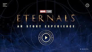 Eternals AR Story Experience  Official Trailer [upl. by Ansela]