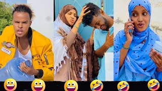 SOMALI TIKTOK QOSOLKA ADUUNKA 2023 DAAWO SHARE [upl. by Wennerholn]