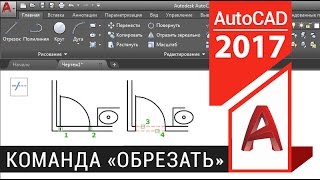 21 Команды AutoCAD Как обрезать линию в Автокаде [upl. by Oecam]