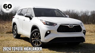 2024 Toyota Highlander Review  Still the 1 Family SUV [upl. by Sumetra]