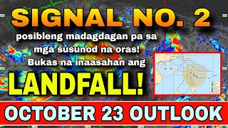 BAGYONG KRISTINE RAMDAM SA BUONG BANSA 😱⚠️  WEATHER UPDATE TODAY  ULAT PANAHON TODAY KristinePH [upl. by Atterg]