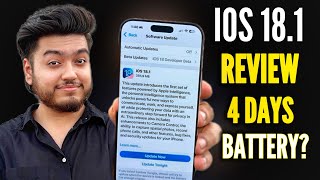 iOS 181 Update on iPhone 15 amp iPhone 16 Review After 4 Days🔥Battery performance Should you update [upl. by Aicercal26]