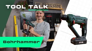 AkkuBohrhammer PABH 20Li D4🛠️  PARKSIDE  Tool Talk [upl. by Euqinot]