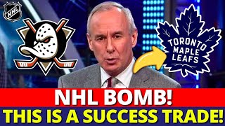 OH MY LEAFS MAKING A SUCCESSFUL TRADE WITH THE ANAHEIM DUCKS BIG MOVE IN THE NHL MAPLE LEAFS NEWS [upl. by Teriann484]