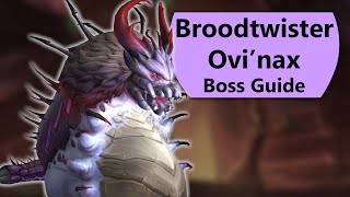 Ovinax Raid Guide  Normal and Heroic Broodtwister Ovinax Nerubar Palace Boss Guide [upl. by Amandy90]