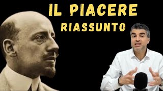 Gabriele dAnnunzio Il Piacere  Riassunto [upl. by Gilges]