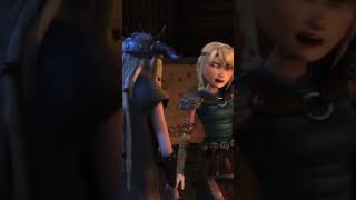 It almost got weird between Tuffnut and Astrid howtotrainyourdragon racetotheedge shorts [upl. by Zoa]