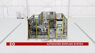 Automated Robot Loading for Dimpling Process  RNA Automation Ltd [upl. by Eelegna]