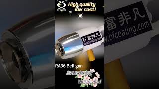 painting electrostaticspray gun bell spray gun automatic coating [upl. by Harrak495]