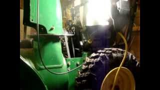 NSFW John Deere 928E Snow blower Auger belt change PT 1 [upl. by Gianina]