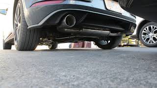 MK75 GTI CTS Turbo Turboback Exhaust [upl. by Flann]