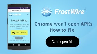 How to fix Cant Open File error in Chrome on Android [upl. by Hgeilhsa467]