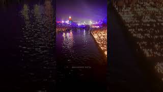 Drone show ayodhya ayodhya ayodhyadipawali [upl. by Inimak]