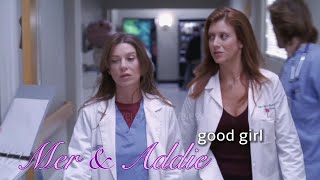 Mer and Addie Greys Anatomy  yelenamcguinness  4K [upl. by Beitnes]