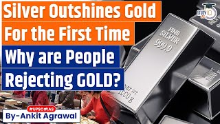 Silver outshines gold for first time in festive season  Why demand has surpassed gold [upl. by Gentes]