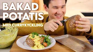 Bakpotatis med Kycklingcurry  Mat till Matlådan [upl. by Cyndy]