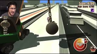 Markiplier Turbo Dismount 15 Sped Up [upl. by Enatan]