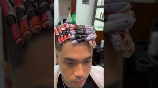 How to get straight to curly hair permMedium Perm for men… [upl. by Pearce]