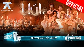 Hút  Bỏng mắt với 7 anh trai quothútquot khán giả bằng vũ điệu hoang dại  Anh Trai Say Hi Performance [upl. by Nnyladnarb517]