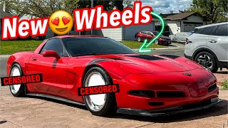 The New Wheels Look Perfect On My C5 Corvette [upl. by Yaniv]