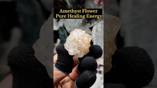 Amethyst Flower Healing Crystal Stone – 60 Grams for 600 Rupees [upl. by Gnilhsa]