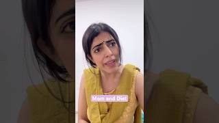 Mummy aur diet ka khana rjkarishma shorts [upl. by Etirugram]