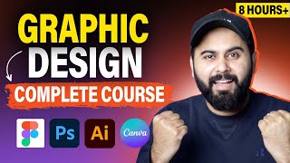 Graphic Design Full Course  Learn Graphic Design from Beginner to Advanced [upl. by Anglo651]