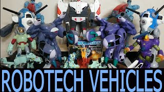 ROBOTECH WEEK DAY 2 VEHICLES AND MECHS FROM MATCHBOX AND EXOSQUAD PLAYMATES [upl. by Otrebilif96]