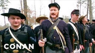 Conan Becomes A Civil War Reenactor  CONAN on TBS [upl. by Pickett]