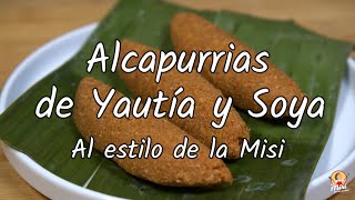 Alcapurrias de Yautía y Soya [upl. by Annaor]