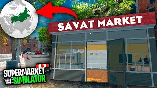 SUPERMARKETIMIZ QAYERDA JOYLASHGAN  BUNI SIZ BILMAGANSIZ SUPERMARKET SIMULATOR [upl. by Nahij920]