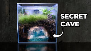 I Made An UNDERGROUND CAVE Fish Tank [upl. by Olraced]