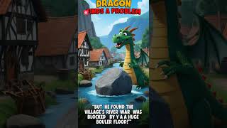 The Brave Dragon Saves the Village  Fun Short Story Song for Kids [upl. by Bendicty]