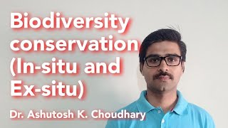 Biodiversity Conservation  Insitu and Exsitu  Simple explanation [upl. by Netsirk]