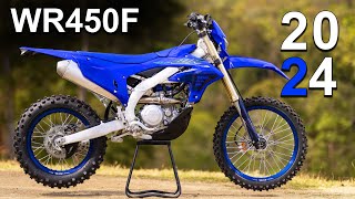 2024 Yamaha WR450F Model Update Overview [upl. by Anawqahs]