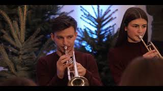 Christmas Medley  Brass Band Carpaţi [upl. by Ahsikel579]