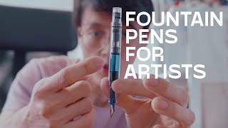 The artists guide to fountain pens [upl. by Tyrus]