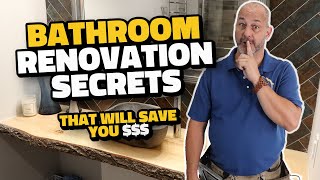 Bathroom Renovation Secrets to Success Without Breaking the Bank [upl. by Nnaeiluj]