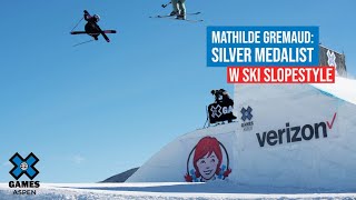 Mathilde Gremaud Silver Medalist  Jeep Women’s Ski Slopestyle  X Games Aspen 2022 [upl. by Gnod9]