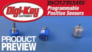 Bourns Noncontacting Programmable Position Sensors  Another Geek Moment Product Preview [upl. by Sudbury301]