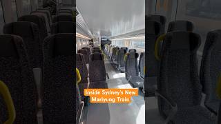 Inside Sydney’s New Mariyung Train shorts travel sydneytrainsvlogs [upl. by Ahsiemak]