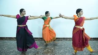 Bharatanatyam Lesson 2  Nattadavu  1  4 [upl. by Iel]