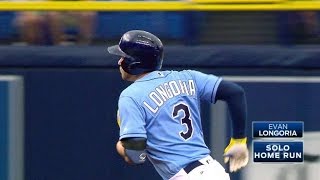 BALTB Longoria crushes a solo home run to left [upl. by Herv975]